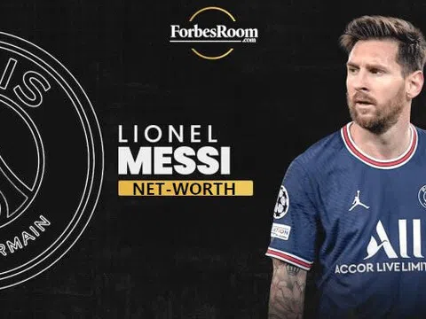 Messi đứng đầu danh sách vận động viên có thu nhập cao nhất 