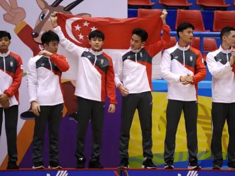 Thể dục dụng cụ nam Singapore có huy chương đầu tiên kể từ năm 2015