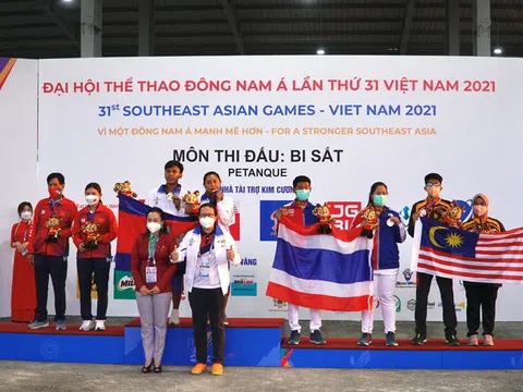 Campuchia đạt thành tích vượt bậc tại SEA Games 31