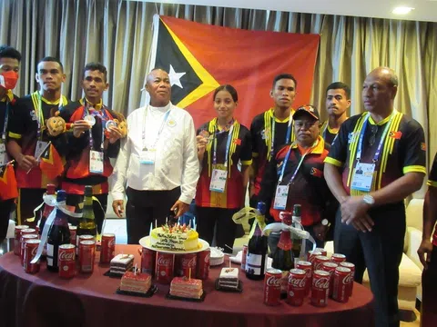 Ủy ban Olympic Timor Leste vinh danh các vận động viên giành thành tích tại SEA Games 31