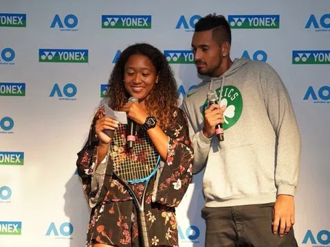 Nick Kyrgios đã "thuộc về" Naomi Osaka