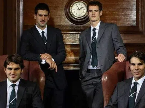 Đội tuyển quần vợt Laver Cup châu Âu hội tụ Djokovic, Nadal, Federer và Andy Murray