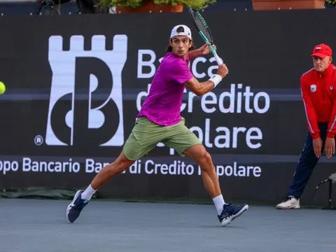 Musetti đăng quang tại Tennis Napoli Cup