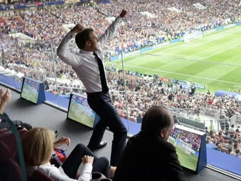 Tổng thống Macron tới Qatar xem bán kết