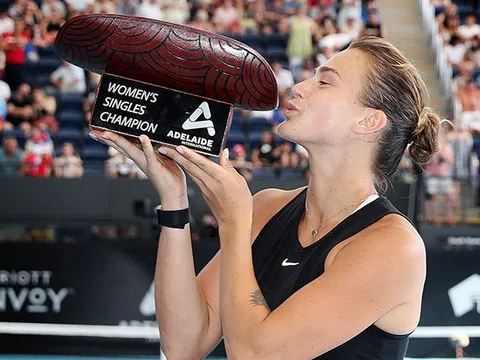 Sabalenka vô địch đơn nữ tại Adelaide International