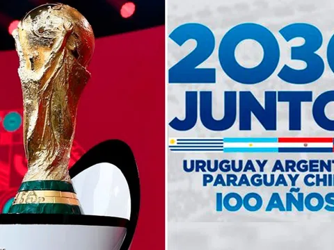 Argentina, Chile, Paraguay, Uruguay muốn đồng đăng cai World Cup 2030 