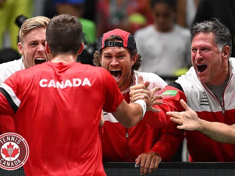 Đương kim vô địch Canada khởi đầu thuận lợi tại Davis Cup