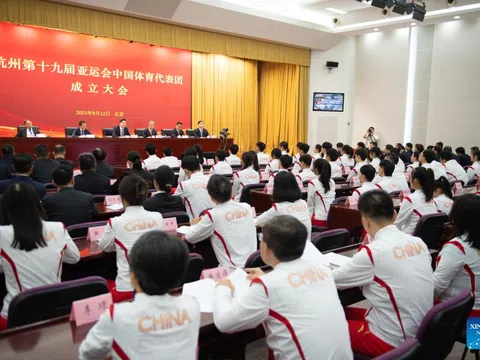 Trung Quốc cử 886 vận động viên tranh tài tại ASIAD 19