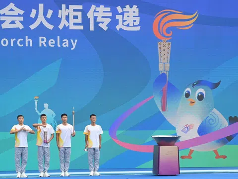 Lễ rước đuốc ASIAN Para Games 4 bắt đầu tại Thuần An