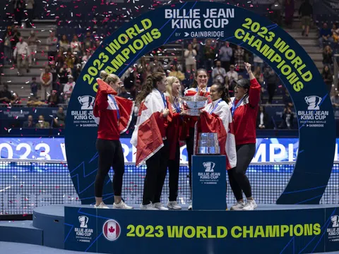 Canada lần đầu tiên vô địch Billie Jean King Cup 