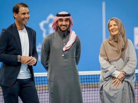 Nadal làm đại sứ cho Liên đoàn Quần vợt Saudi Arabia