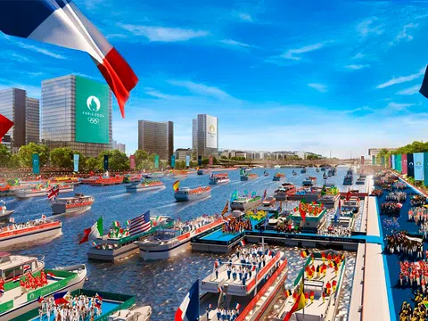 Lễ Khai mạc Paris 2024: 180 chiếc thuyền trên sông Seine sẽ mở màn Thế vận hội