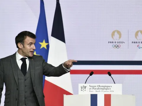 Tổng thống Macron kêu gọi Nga ngừng bắn trong thời gian diễn ra Thế vận hội Paris 