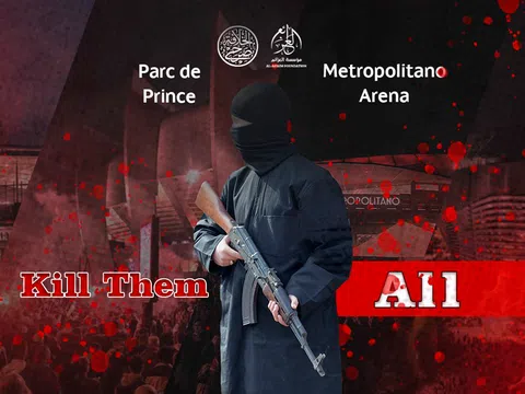 IS đe dọa tấn công khủng bố Champions League và Paris 2024