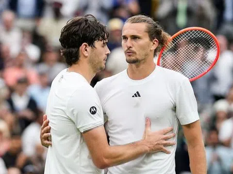 Wimbledon: Zverev bị loại ở vòng 4