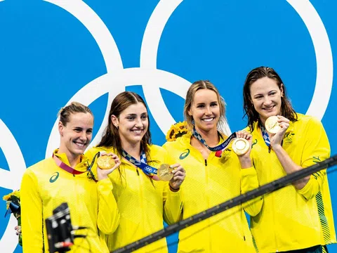 Đội tuyển bơi Australia thách thức sự thống trị của Mỹ