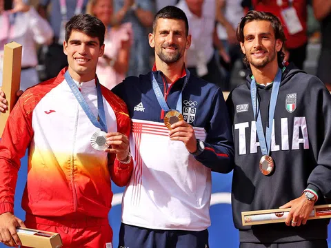 Môn Quần vợt nam Olympic 2024: Djokovic giành huy chương vàng