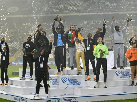 Diamond League công bố tiền thưởng kỷ lục 9,2 triệu USD cho mùa giải 2025