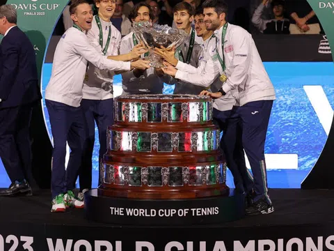 Đương kim vô địch Italy sẽ đối đầu với Argentina tại Vòng chung kết Davis Cup