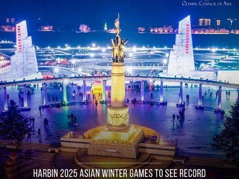 34 Ủy ban Olympic Quốc gia đăng ký tham gia Á vận hội mùa Đông 2025