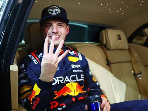 Verstappen lần thứ tư vô địch cả mùa giải đua xe Công thức 1 