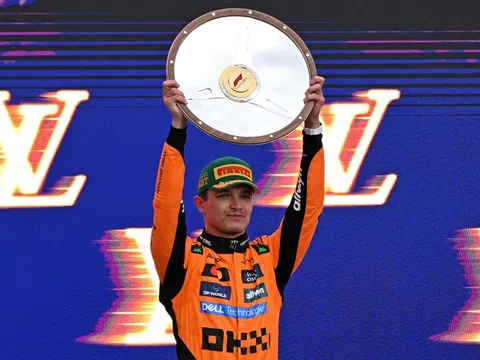 Lando Norris giành chiến thắng kịch tính tại Grand Prix Australia