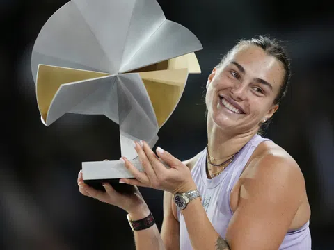 Sabalenka lần thứ ba đăng quang Madrid Open