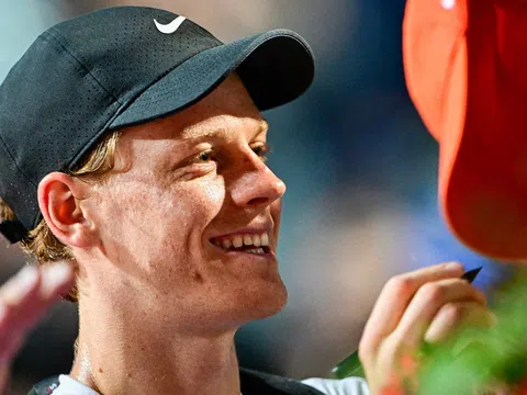 Sinner được chào đón nồng nhiệt khi trở lại sau án phạt doping