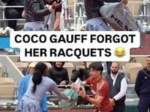 “Ra sân quên vợt - đi cày quên trâu”, Coco Gauff vẫn giành chiến thắng tại Roland Garros