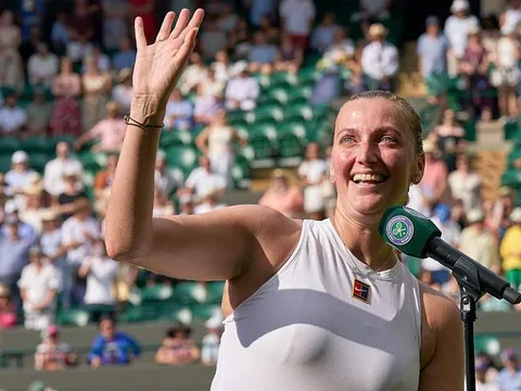 Kvitova nói lời giã từ Wimbledon
