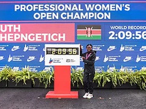 Nữ vận động viên giữ kỷ lục thế giới môn marathon dính nghi vấn doping