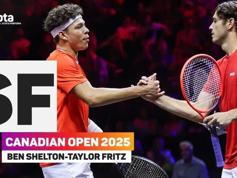 Fritz gặp Shelton tại bán kết Canada Open