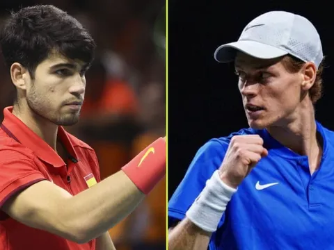 Alcaraz và Sinner có thể gặp lại nhau tại Chung kết Davis Cup 2025