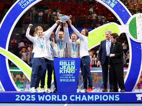 Ý bảo vệ thành công ngôi vô địch Billie Jean King Cup