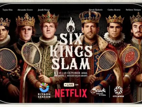 Sinner và Fritz thừa nhận tiền thưởng 6 triệu USD là động lực lớn tại Six Kings Slam