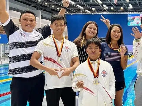 Indonesia kỳ vọng giành 5 huy chương vàng môn Bơi tại SEA Games 2025