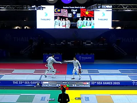 SEA Games 33: Đấu kiếm Việt Nam vươn lên vị trí thứ hai chung cuộc