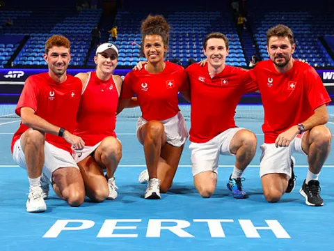 Thụy Sĩ giành vé vào bán kết United Cup 2026