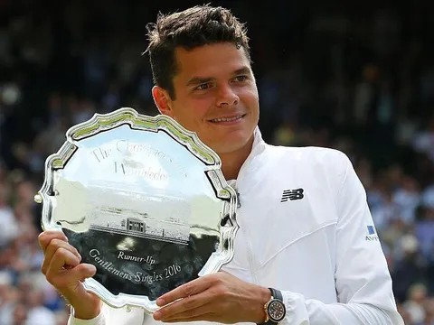 "Ngôi sao" quần vợt Milos Raonic giải nghệ