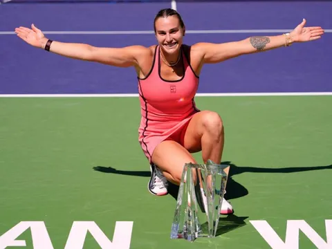 Sabalenka lần đầu đăng quang tại Indian Wells