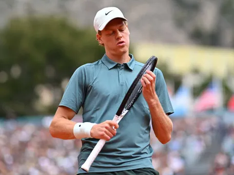 Sinner đứt chuỗi séc thắng kỷ lục