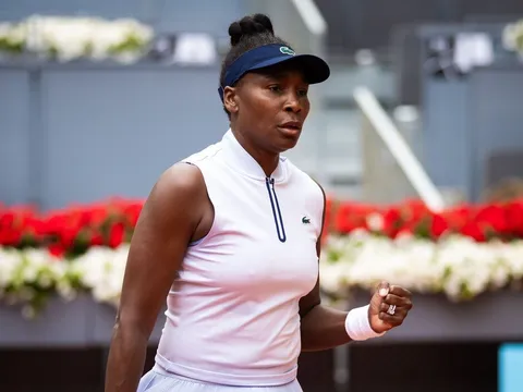 Venus Williams hướng tới Roland Garros sau màn tái xuất tại Madrid