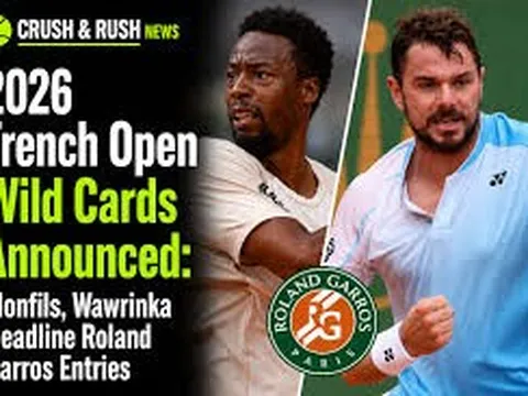 Wawrinka và Monfils nhận suất đặc cách dự Roland Garros