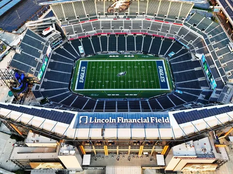 Lincoln Financial Field - sân vận động “xanh” nhất nước Mỹ