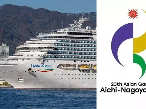 ASIAN Games Aichi-Nagoya 2026: "Làng vận động viên di động" trên du thuyền