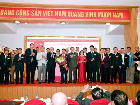 Chuẩn đại Võ sư Lương Văn Hanh tái đắc cử Chủ tịch Liên đoàn Võ thuật tỉnh Hưng Yên nhiệm kỳ 2025-2030