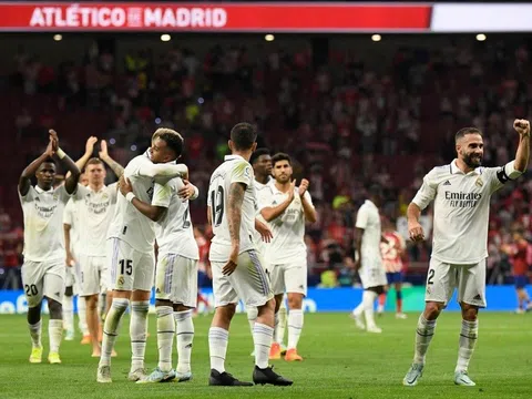 Real Madrid lập kỷ lục mới tại châu Âu sau trận thắng Atletico Madrid