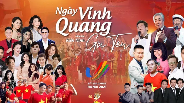 Hơn 50 nghệ sỹ hai miền cùng hát để cổ vũ Đoàn Thể thao Việt Nam