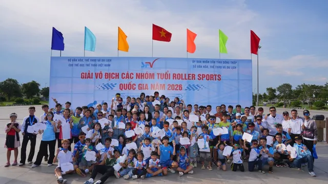 Tín hiệu tích cực từ Giải vô địch các nhóm tuổi Roller Sports quốc gia 2026