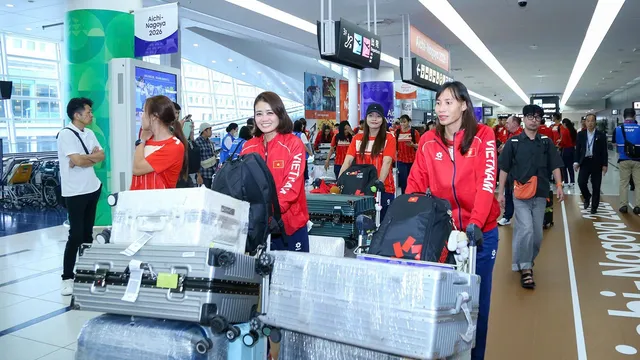 Đoàn Thể thao Việt Nam đặt chân tới Nhật Bản, sẵn sàng cho ASIAD 20